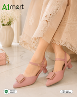 Ladies Fancy Bow Heels – Stylish Party Wear Shoes