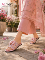 Ladies Multi Tie Chappal – Stylish Flat chapple