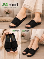 Embroidered Karhai Chappal for Ladies