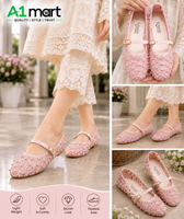 Ladies  Net Pumps – Stylish Flat Shoes