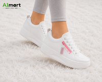 white ladies causal jogger for walking