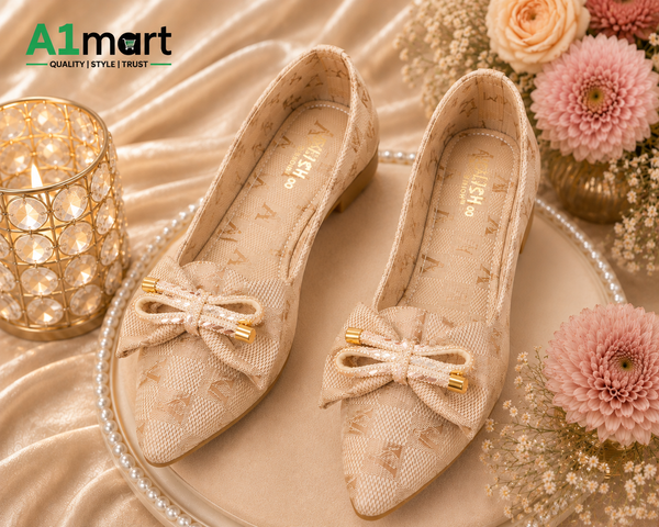 Women’s Classic Pumps – Beautiful Bow Detail & Everyday Style