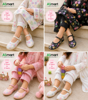 Kids Girls Princess Shoes – Beautiful Flower Pattern for 2–5 Years