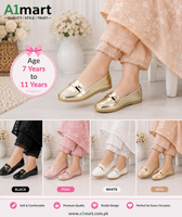 Girls Fashion Pumps – Simple Design for Ages 7–11 Years