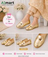 Girls Fashion Pumps – Simple Design for Ages 7–11 Years