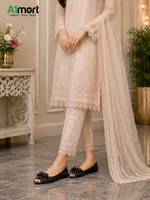 Ladies Party Wear Flats – Elegant Embellished Design