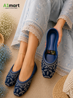 Ladies  Embroidery Khussa – Elegant Traditional Design