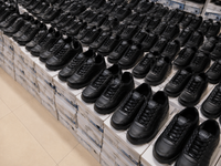 Boys School Uniform Shoes – Comfortable Black Lace-Up Design for 2–12 Years