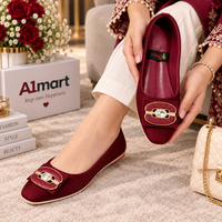 Women’s Casual & Party Wear Pumps – Fancy Buckle Design